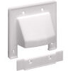 Dual Gang Reversible Two-Piece Cable Entrance Plate