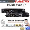 VUMATRIX HD 4K HDMI OVER IP Matrix
