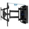 Articulating TV Wall Mount with Recessed, Long Extension for 32″-70″ TV