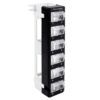 12-Port, Wall Mount Rotatable Blank Patch Panels